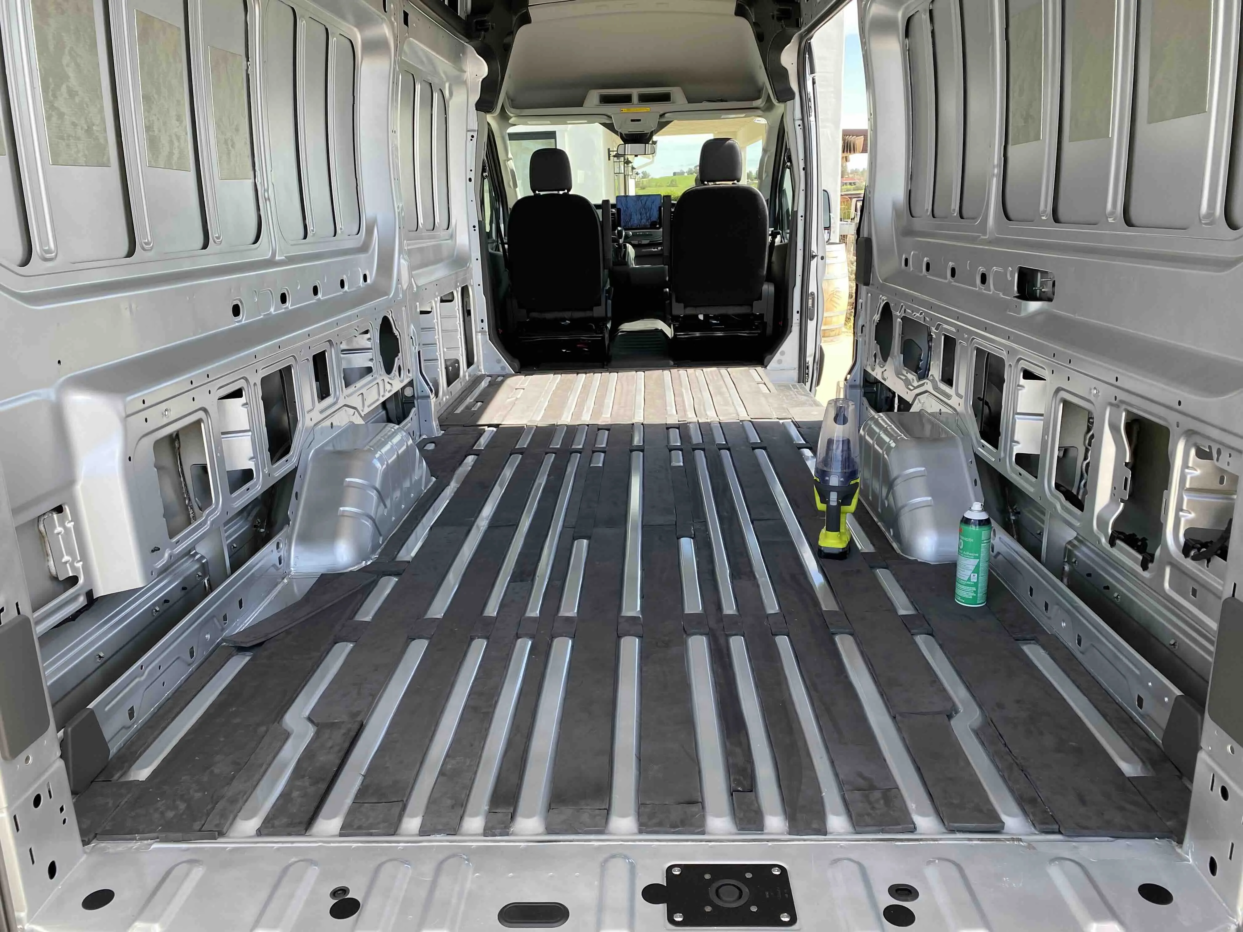 Flooring installation process